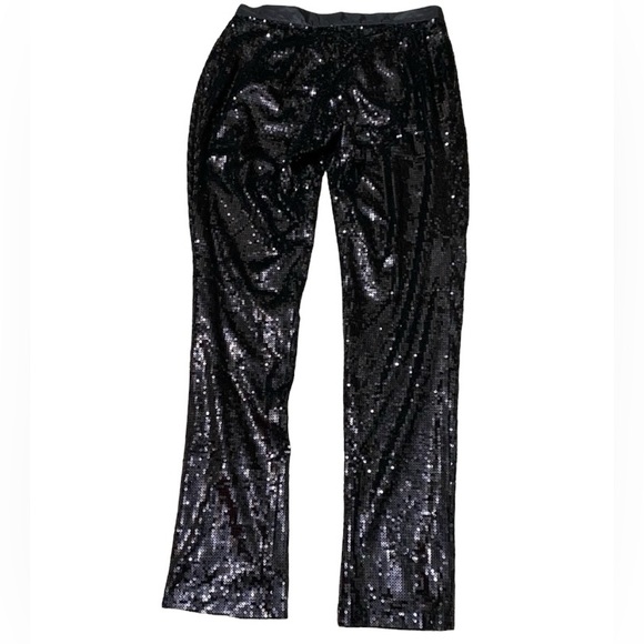 Sea New York black sequin cocktail party pants - Picture 5 of 5